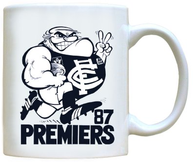 1987 Carlton Premiership Mug
